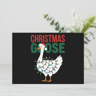 Cartes Pour Fêtes Annuelles Lumières de Noël Canard Cute Fêtes