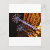 Cartes Pour Fêtes Annuelles Lumières de Noël Sicile (Devant)