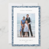 Cartes Pour Fêtes Annuelles Lumières d'hiver | Hanoukka photo verticale modern (Devant)