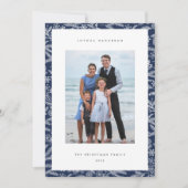 Cartes Pour Fêtes Annuelles Lumières d'hiver | Hanoukka photo verticale modern (Devant)