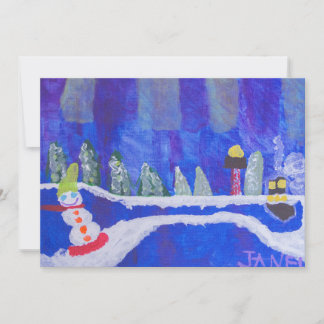 Cartes Pour Fêtes Annuelles Lumières du Nord