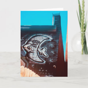 Cartes Pour Fêtes Annuelles lunettes de soleil la nuit de lune