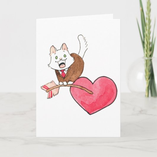 Cartes Pour Fêtes Annuelles Lupin valentine (Devant)