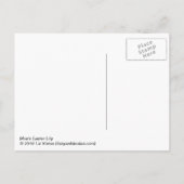 Cartes Pour Fêtes Annuelles Lys de Pâques de Moe (Dos)