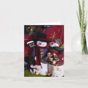 Cartes Pour Fêtes Annuelles M. & Mme Claus