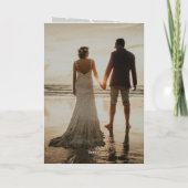 Cartes Pour Fêtes Annuelles M. & Mme Elegant S'épanouit Merrily Jamais Après L (Dos)