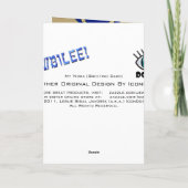 Cartes Pour Fêtes Annuelles Ma 'Nora (Dos)