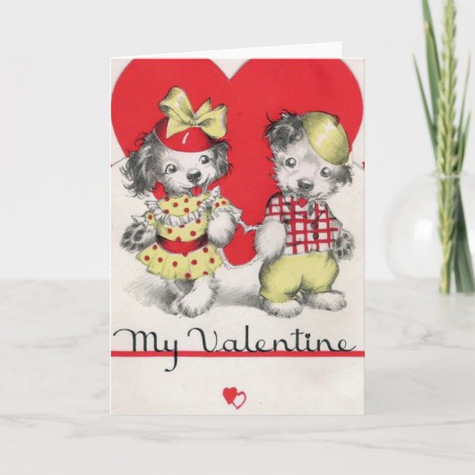 Cartes Pour Fêtes Annuelles Ma Saint Valentin (Devant)