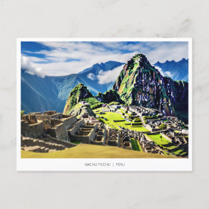 Cartes Pour Fêtes Annuelles Machu Picchu, Pérou