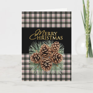 Cartes Pour Fêtes Annuelles MacPhersonTartan Noël Écossais
