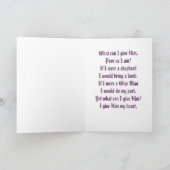 Cartes Pour Fêtes Annuelles Madonna de Noël celtique (Intérieur)