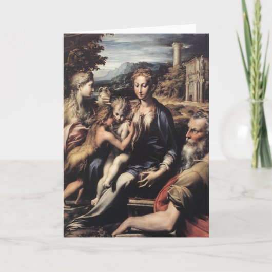 Cartes Pour Fêtes Annuelles Madonna et l'enfant (Devant)