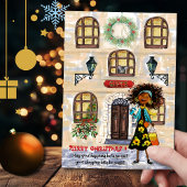 Cartes Pour Fêtes Annuelles Magasin de Noël amusant Petites factures Grand Bon