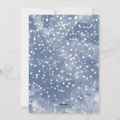 Cartes Pour Fêtes Annuelles Magical Winter Night Christmas Market (Dos)