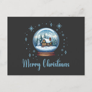 Cartes Pour Fêtes Annuelles Magie de neige du Globe de Noël