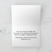 Cartes Pour Fêtes Annuelles Magie de Noël (Intérieur)