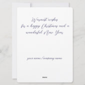 Cartes Pour Fêtes Annuelles magie de Noël (Dos)