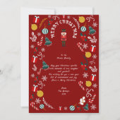 Cartes Pour Fêtes Annuelles Magie de Nutcracker (Devant)