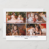 Cartes Pour Fêtes Annuelles Magique Noël Ballerina Nutcracker 5 Photo (Dos)