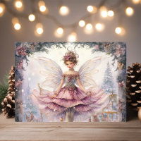 Magnifique Ballerine Fée Sucre Noël