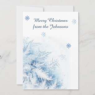Cartes Pour Fêtes Annuelles Magnifique gelée de Noël d'hiver