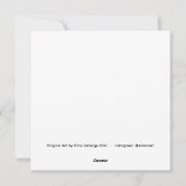 Cartes Pour Fêtes Annuelles Magpie - String Theory (Dos)