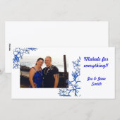 Cartes Pour Fêtes Annuelles Mahalo pour tout ! ! (Devant / Derrière)