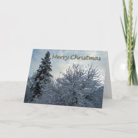 Cartes Pour Fêtes Annuelles Maine Christmas (Devant)