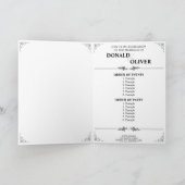 Cartes Pour Fêtes Annuelles Mains D'Un Couple Mariage Gay Avec Des Anneaux (Intérieur)