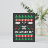 Cartes Pour Fêtes Annuelles Mais l'avez-vous documenté (Debout devant)