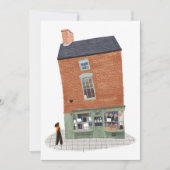 Cartes Pour Fêtes Annuelles Maison ancienne à Uk (Devant)