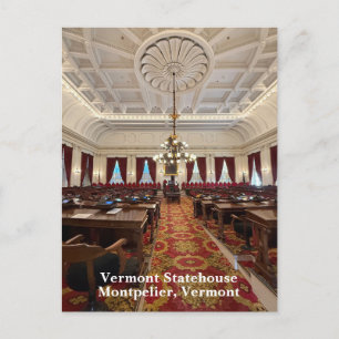 Cartes Pour Fêtes Annuelles Maison de l'État du Vermont