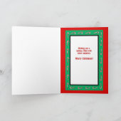 Cartes Pour Fêtes Annuelles Maison de pain d'épices (Intérieur)