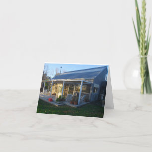 Cartes Pour Fêtes Annuelles Maison douce à la maison