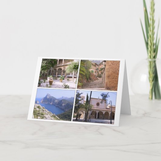 Cartes Pour Fêtes Annuelles Majorque (Devant)