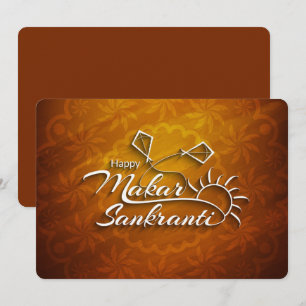 Cartes Pour Fêtes Annuelles Makar Sankranti