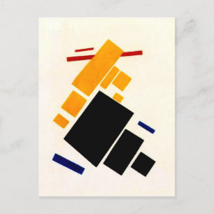 Cartes Pour Fêtes Annuelles Malevich - Composition du suprématisme, avion