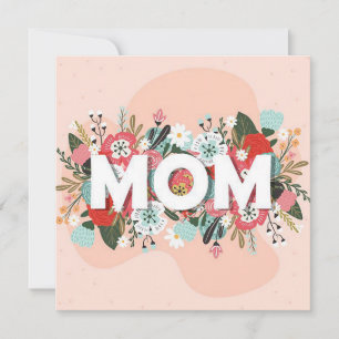 Cartes Pour Fêtes Annuelles Maman