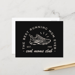 Cartes Pour Fêtes Annuelles Maman club de course de marathonien athlétisme