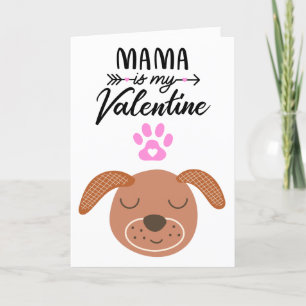 Cartes Pour Fêtes Annuelles Maman est ma Saint-Valentin ...Carte de la Saint-V