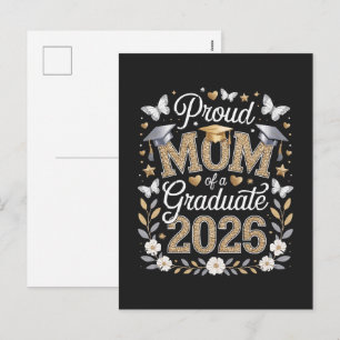 Cartes Pour Fêtes Annuelles Maman fière d'une diplômée de 2026