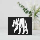 Cartes Pour Fêtes Annuelles Maman Ourse (Debout devant)