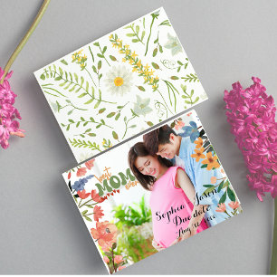 Cartes Pour Fêtes Annuelles Maman personnalisée pour être la photographie la j