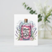 Cartes Pour Fêtes Annuelles Maman rend les jours difficiles plus doux (Debout devant)