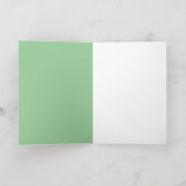 Cartes Pour Fêtes Annuelles Manat de Noël Père Noël (Intérieur)