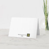 Cartes Pour Fêtes Annuelles Manchots de Noël dansant (Dos)