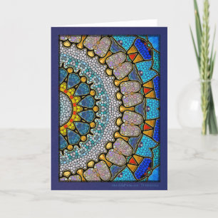 Cartes Pour Fêtes Annuelles Mandala