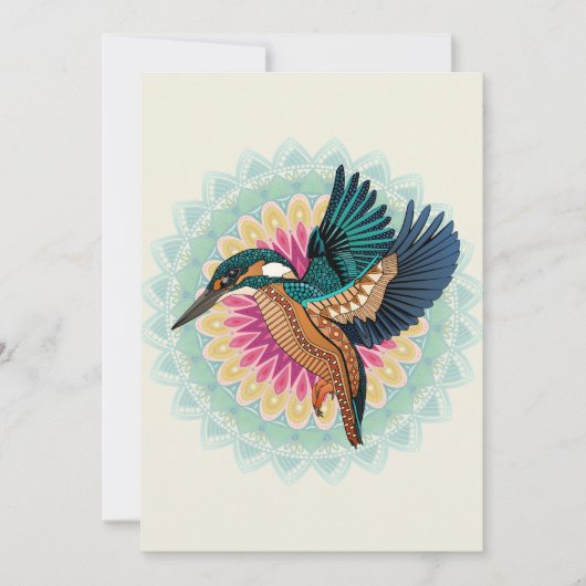 Cartes Pour Fêtes Annuelles mandala (Devant)