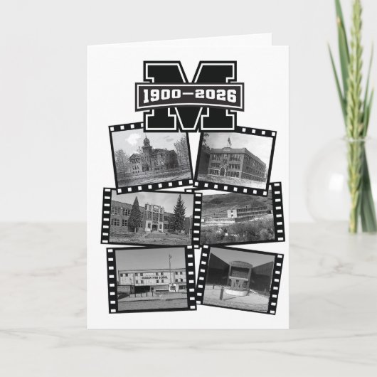 Cartes Pour Fêtes Annuelles Mandan All Class Reunion Card (Devant)