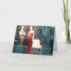 Cartes Pour Fêtes Annuelles **MANNEQUINS DE NOËL** Filles de fête